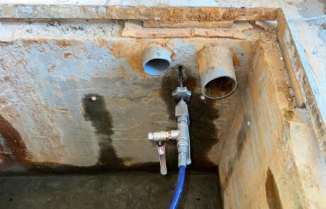 Lekke kelder verholpen bij Bed & Breakfast in ’t Harde